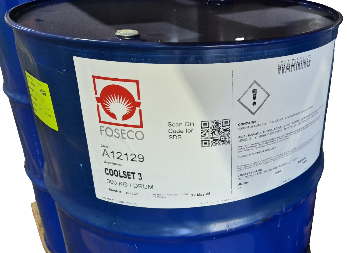 COOLSET 3 - Carbon Dioxide Sand Binding Additive